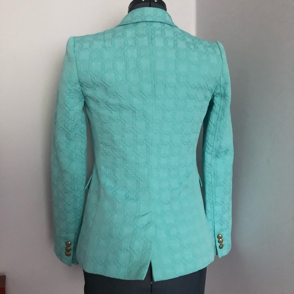 NWOT Banana Republic Blazer | Light Blue/Turquoise - Picture 2 of 8